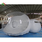 Kinderenfeest Duidelijke opblaasbare koepel bubbel tent Transparante opblaasbare bubbel huis