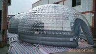 Fabriek Custom 0.6mm PVC Tarpaulin Bubble Tent opblaasbare heldere tent voor evenement