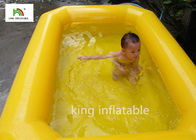 Gele Dubbele Buizenslag - omhoog Zwembad voor Kinderen in Binnenplaats