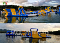 De reuze Opblaasbare Drijvende van de Zomer Openluchtaqua van het Waterpark Spelen van de het parksport rangschikken 30*25 m
